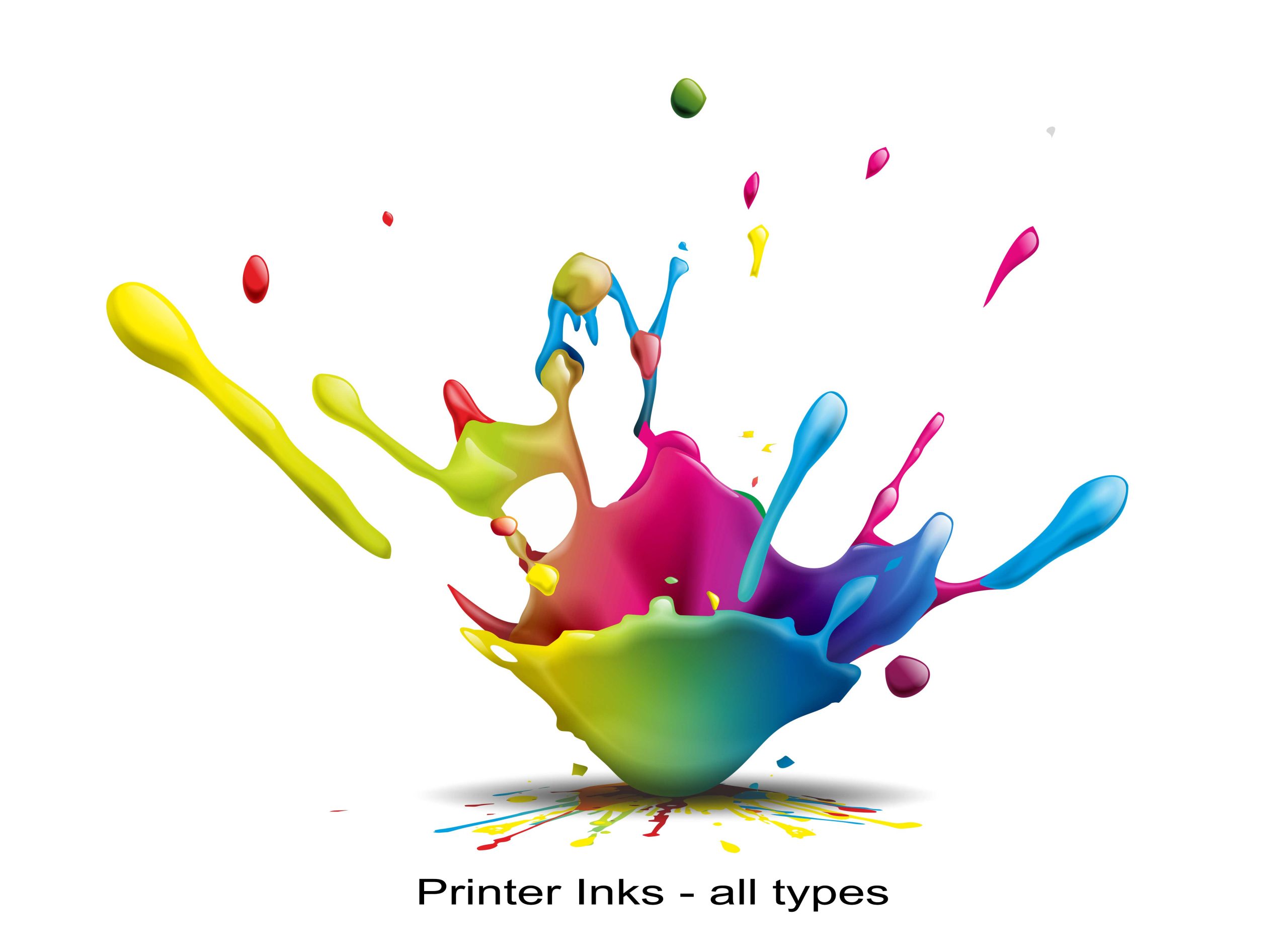 Color Inks for printer CMYK